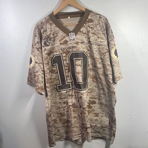 Size 52 mens nike USMC Washington redskins RGIII football jersey XL